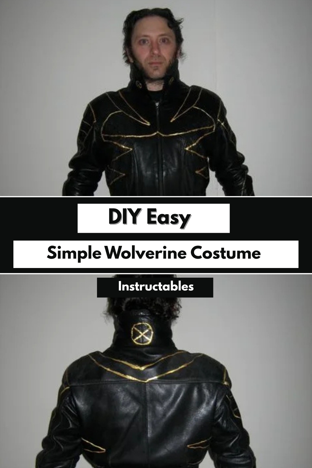 DIY Simple Wolverine Costume