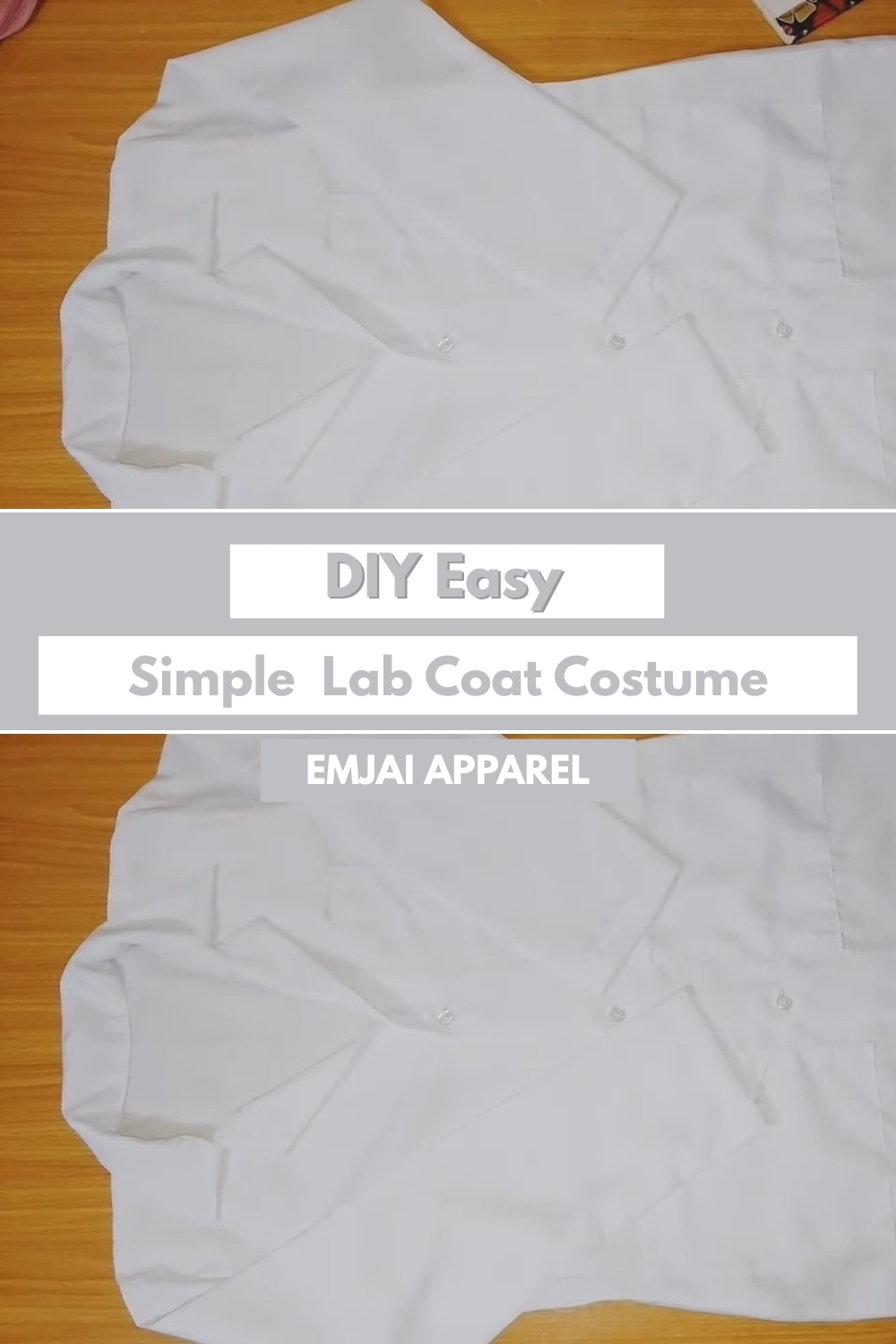 _ DIY Simple and Easy Lab Coat Costume