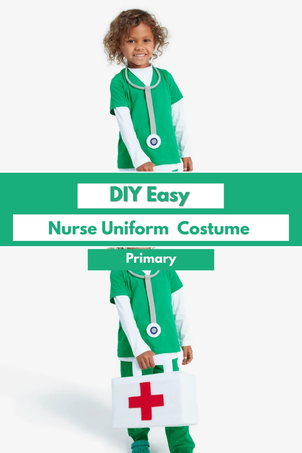 _ DIY Simple and Nurse Uniform Costume