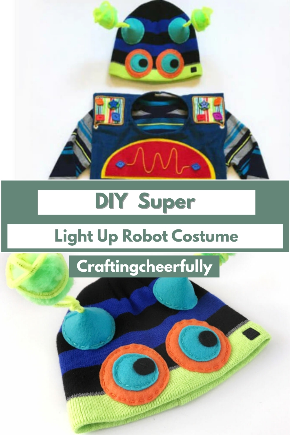 DIY Super Light Up Robot