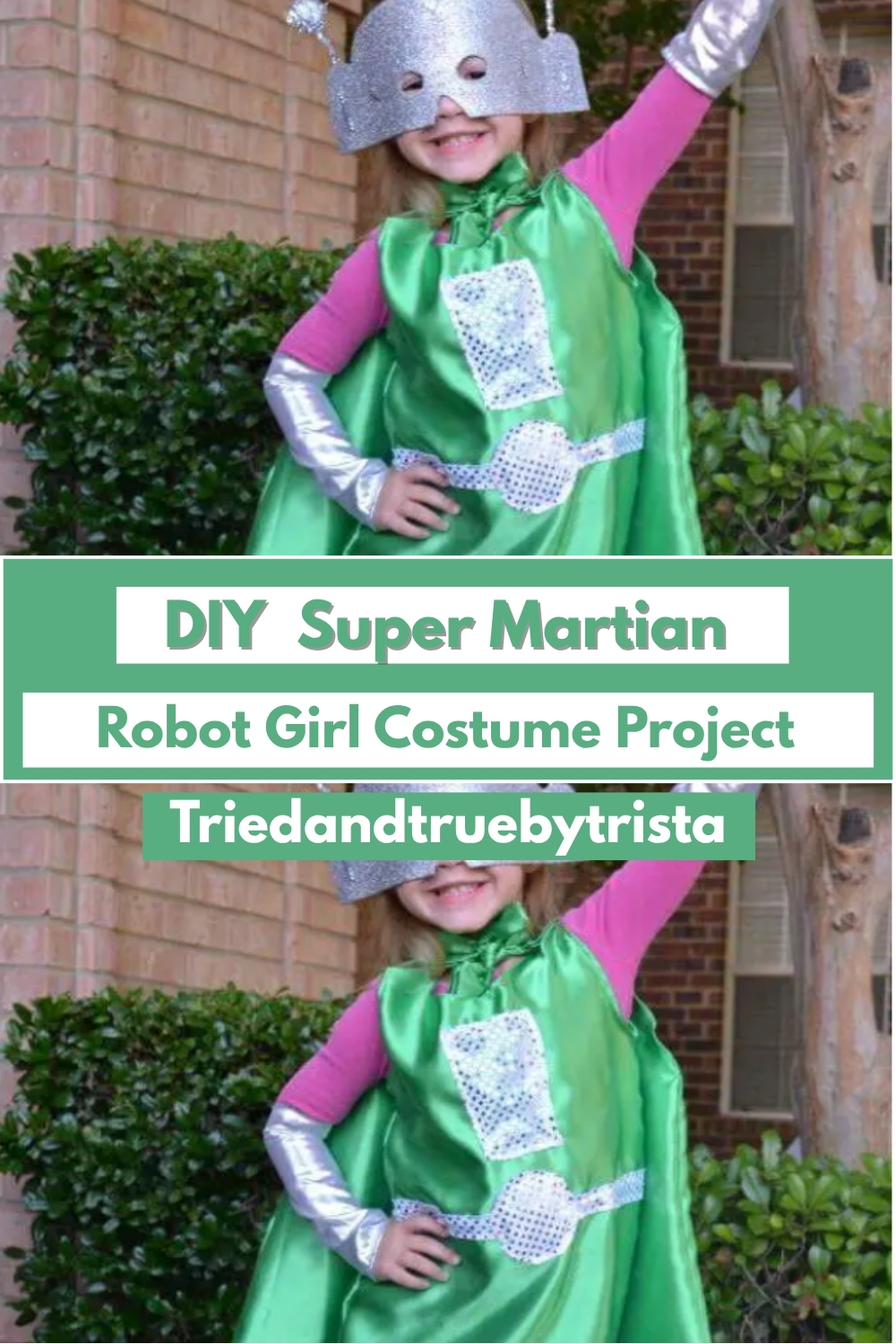 DIY Super Martian Robot Girl Costume