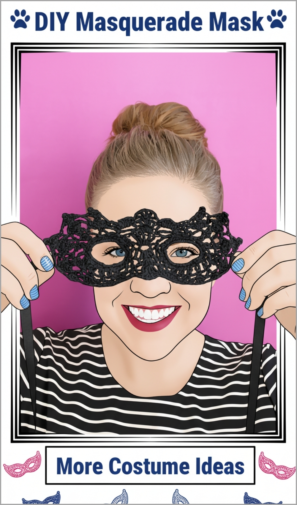 Easy DIY Masquerade Mask