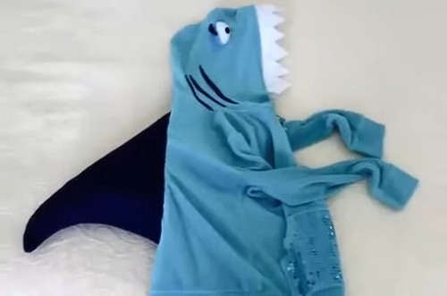 DIY Shark Costume