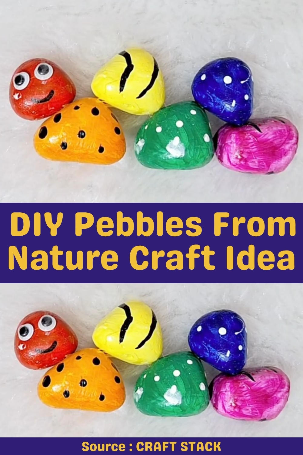 DIY Cute Craft With Pebbles Craft