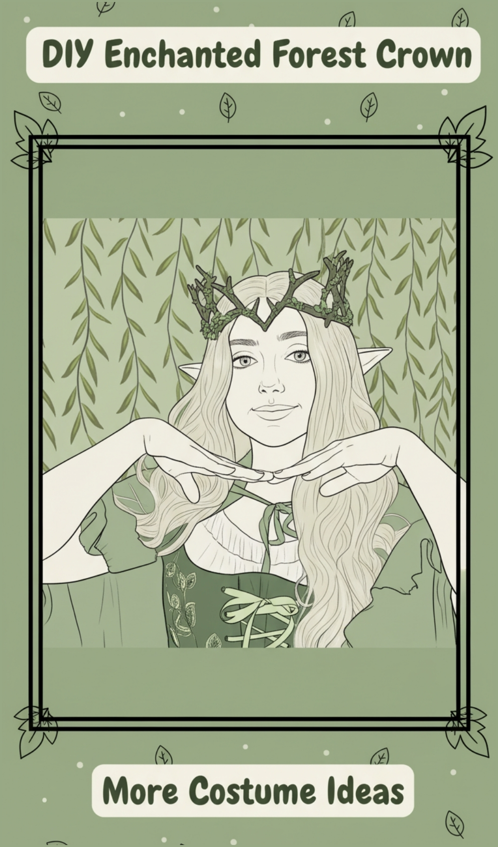 DIY Enchanted Forest Crown