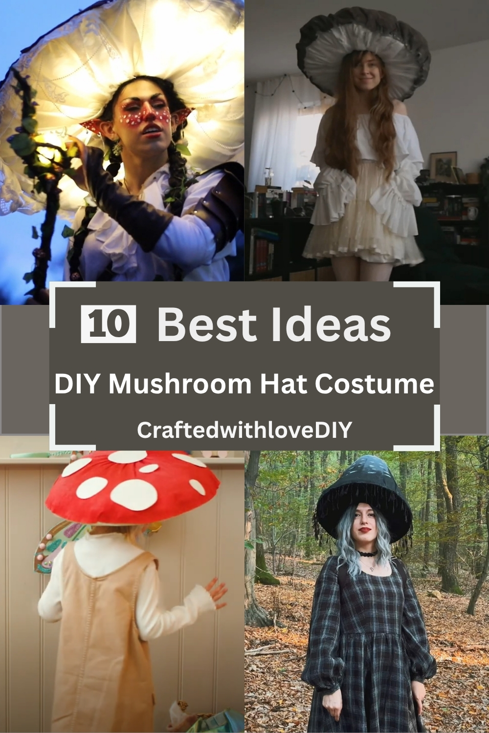 DIY Mushroom Hat Costume