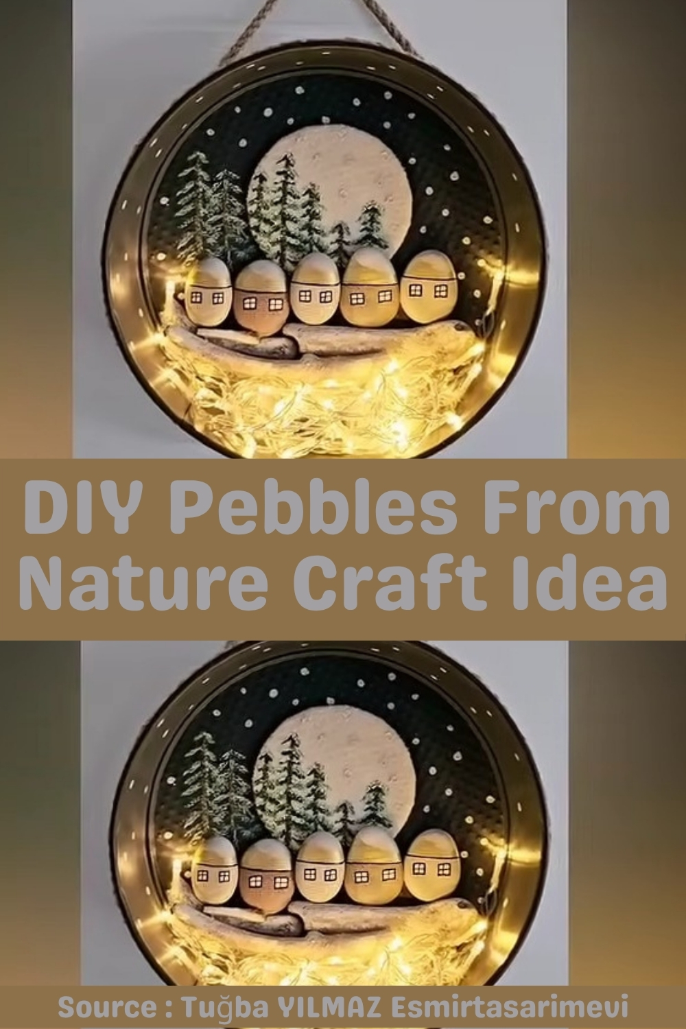 DIY Pebbles From Nature Craft