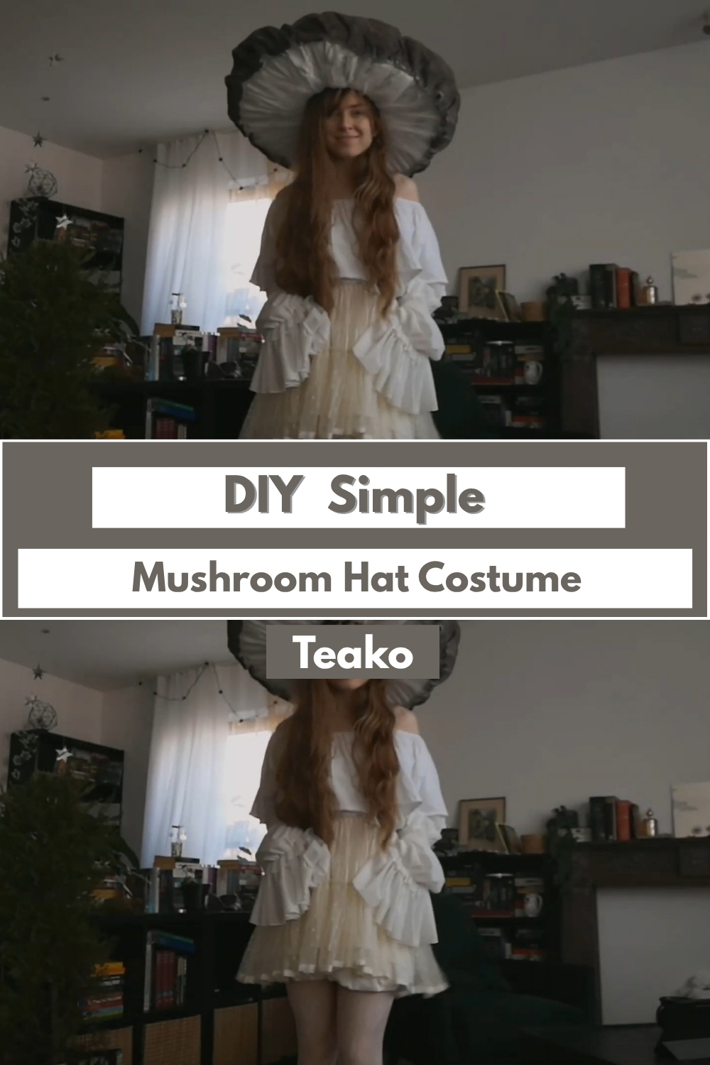 DIY Simple Mushroom Hat