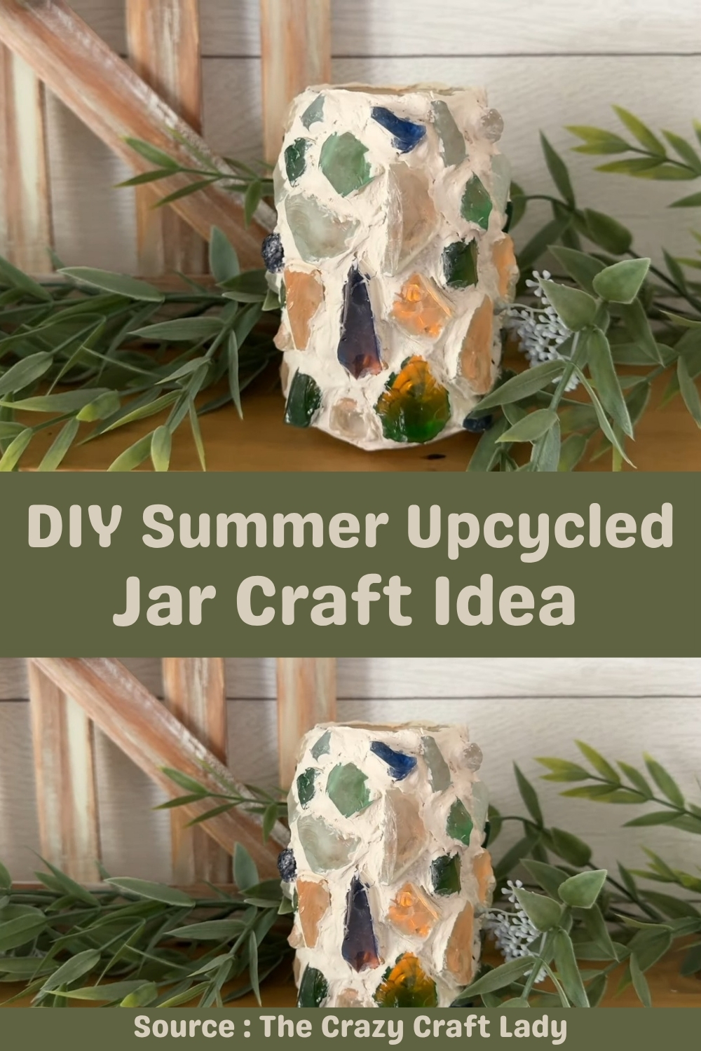_DIY Summer Upcycled Jar Craft Idea