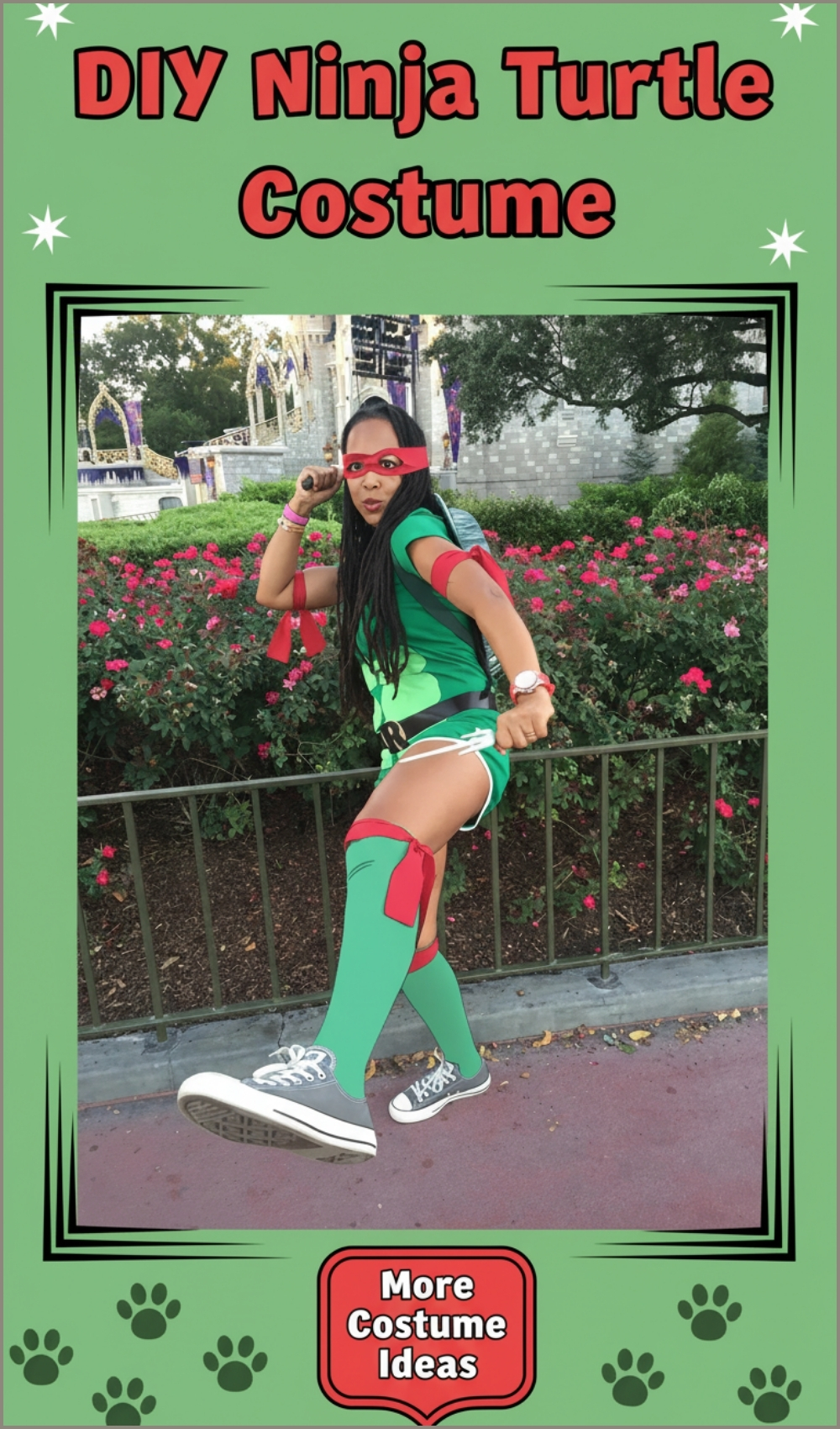 Easy DIY Ninja Turtle Costume