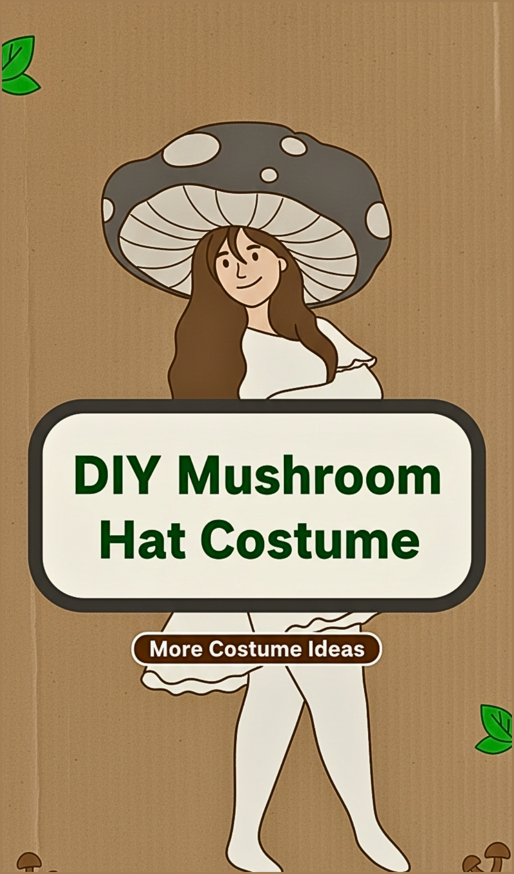 _Free DIY Mushroom Hat Costume